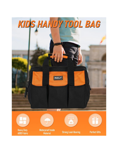 Conjunto de Herramientas Reales INCLY 24 PCS para Niños