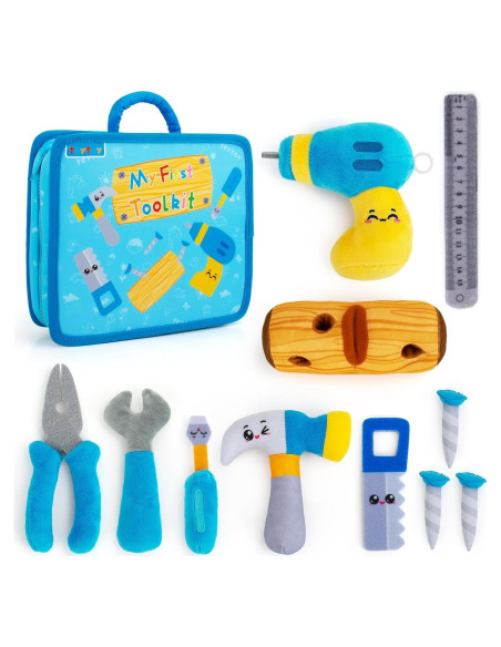 Set de herramientas de peluche Teytoy para bebés 1-5 años