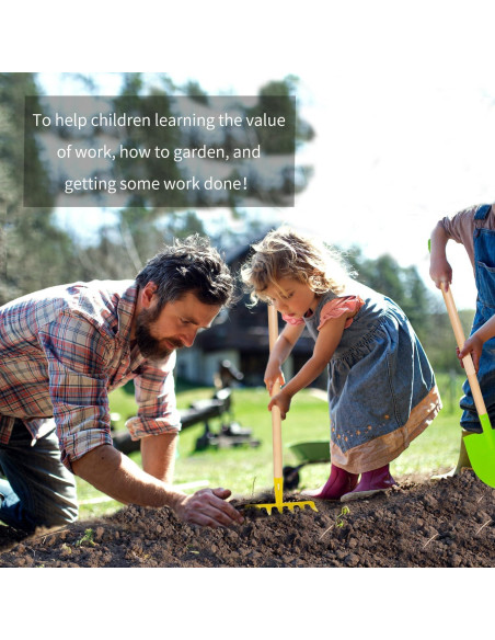 Juego de Herramientas de Jardín para Niños CHEERBANK 5PCS
