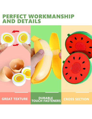 Juego de Comida de 100 Piezas para Niños - Juguete de Cocina