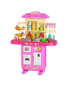 Juego de Cocina TEMI para Niños 3-8 Años con Sonido y Luz