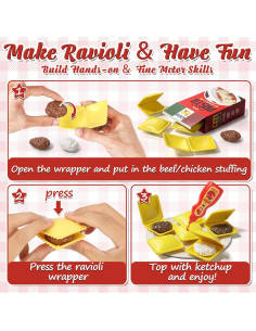 Conjunto de Cocina de Juguete Lehoo Castle para Niños 3-5 Años 2