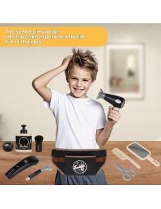 Set de Juguete de Peluquería para Niños BEINUOJIA 10 Piezas 2