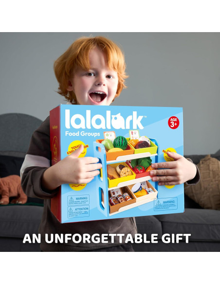 Juego de Comida Montessori JOVA con Estante y 6 Cajas Juego de Comida Montessori JOVA con Estante y 6 Cajas