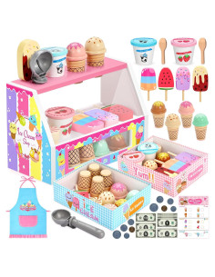 Set de Juego de Helado INNOCHEER para Niños 3-8 Años