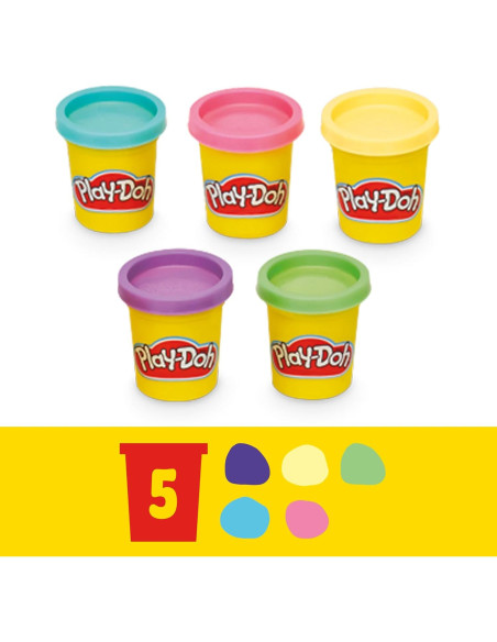 Juego de Creaciones de Galletas Play-Doh 10 Accesorios 0,52 kg