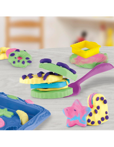 Juego de Creaciones de Galletas Play-Doh 10 Accesorios 0,52 kg