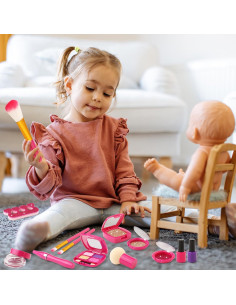 Kit de Maquillaje Falso WESAYEE Unicornio 3-8 Años 2