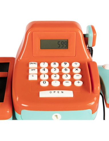 Caja Registradora Interactiva Battat 26 Piezas con Escáner