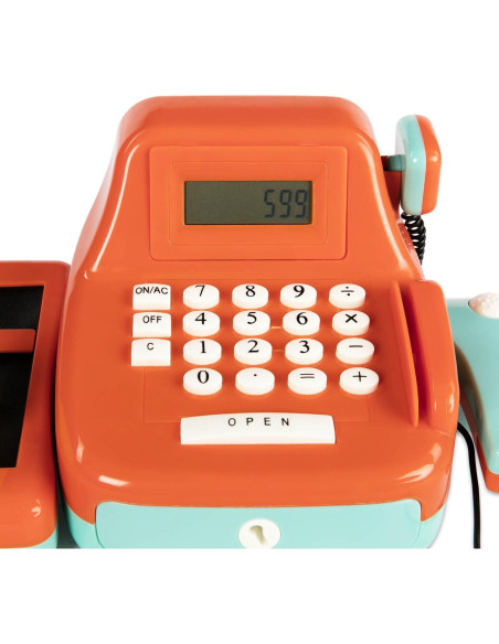 Caja Registradora Interactiva Battat 26 Piezas con Escáner