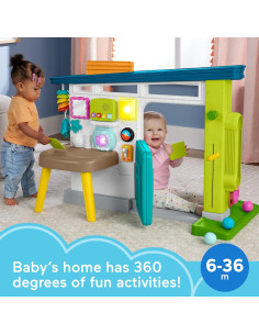 Juguete de Aprendizaje Fisher-Price Casa de Juegos 6+ Meses 2