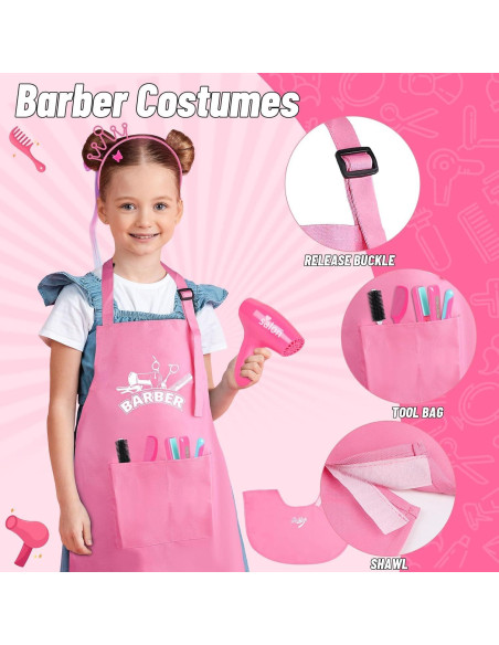 Set de Juguete de Estilista Gifts2U con 58 Accesorios