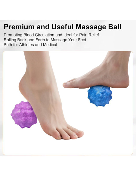Bola de Masaje para Pies NEBORASTEP - Alivio Fascitis Plantar