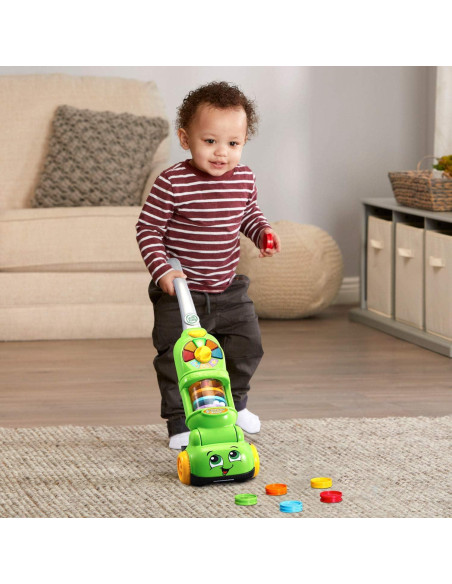 Aspiradora de Juguete VTech Recoge y Cuenta Verde