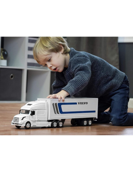 Camión de Juguete Tráiler Volvo VN-780 con 18 Ruedas