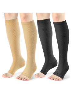 Calcetines de Compresión Cerpit Abiertos 15-20 mmHg 2 Pares