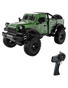 Coche RC Dodoore D883 Pickup 1:18 Todo Terreno Verde