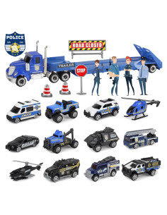Conjunto de Juguetes de Rescate Policial Oriate 13PCS