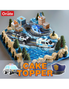 Conjunto de Juguetes de Rescate Policial Oriate 13PCS 2