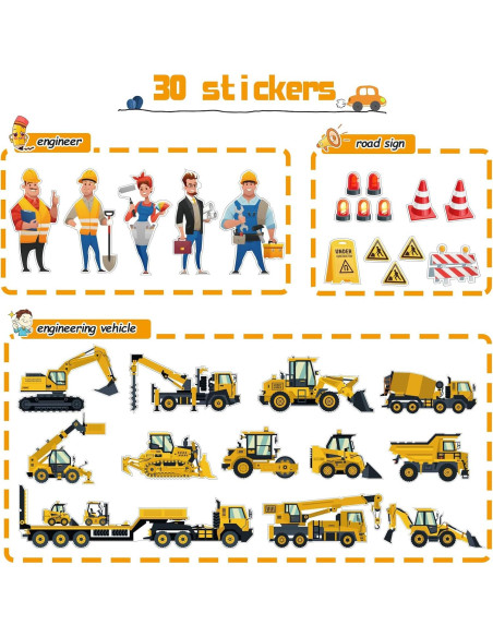 Set de Juguetes de Construcción Oriate 28pcs con Vehículos Diecast