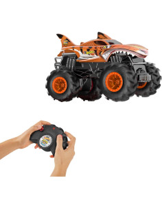 Hot Wheels RC Monster Truck Tiger Shark 1:24 Neumáticos Terreno 2