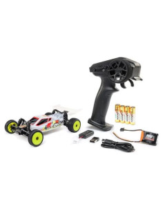 Losi Coche RC Micro-B 2WD 1/24 RTR Buggy Blanco
