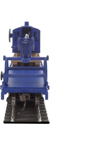 Carro Plano Walthers Trainline HO con Grúa de Madera - Alaska