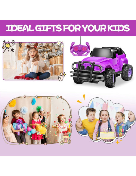 Coche RC Monstruo Ynybusi 1:20 LED para Niños 6-10 Años