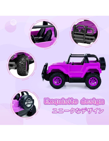 Coche RC Monstruo Ynybusi 1:20 LED para Niños 6-10 Años