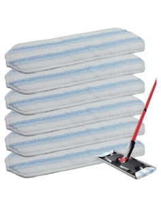 Paños de Repuesto Microfibra O-Cedar H2prO - 6 Piezas Lavables