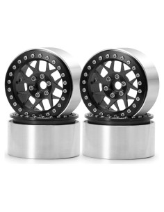 MOHERO Ruedas Beadlock 2.2" (5.08 cm) para Coche RC 1/10