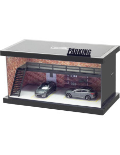Escena de Estacionamiento Gtcwmx 1:64 con LED y Acrílico 2