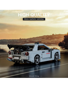 Mould King Auto Deportivo 10113 1471 Piezas para Construir 2