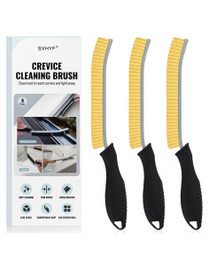 Cepillo de limpieza SXhyf - 3 cepillos ranuras cerdas duras