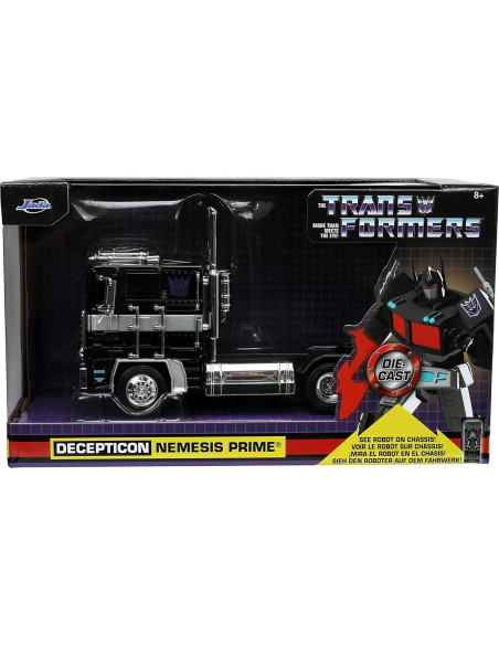 Juguete Jada Toys Transformers G1 Nemesis Prime Metal Negro Juguete Jada Toys Transformers G1 Nemesis Prime Metal Negro