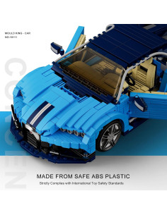 Mould King Coche Deportivo 10111 1222 Piezas para Construir 2