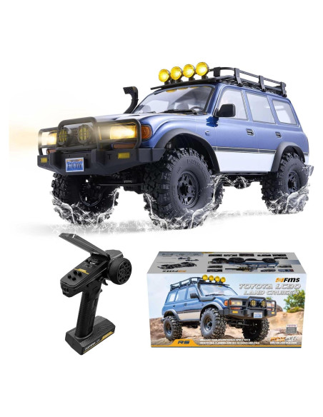 Crawler RC EAZYRC FCX10 Toyota Land Cruiser 80 4x4 Azul Crawler RC EAZYRC FCX10 Toyota Land Cruiser 80 4x4 Azul