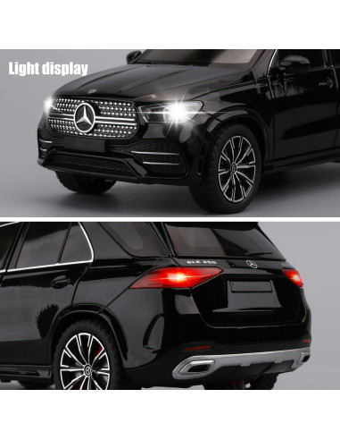 Coche de Juguete Benz GLE 350 WAKAKAC 1:24 con Sonido y Luz