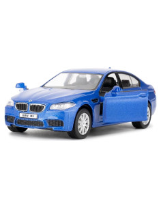Coche Diecast BMW M5 1/36 RMZ City Azul con Retroceso