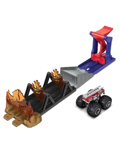 Juego de Camiones Monstruos Hot Wheels 5 Alarm 1:64