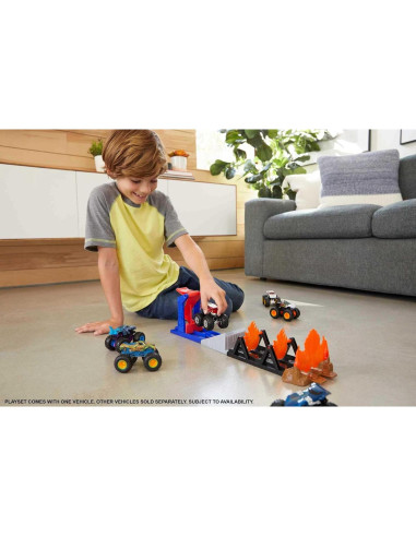 Juego de Camiones Monstruos Hot Wheels 5 Alarm 1:64