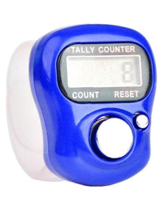 Contador Electrónico de Dedos Jowxsx Azul LED 10.9g 2