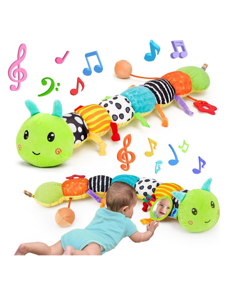Juguete Sensorial Oruga Musical Melodyinn 50,8 cm Verde Juguete Sensorial Oruga Musical Melodyinn 50,8 cm Verde