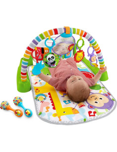 Gimnasio Deluxe Kick & Play Fisher-Price con Maracas Bebé 2