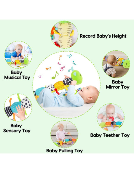 Juguete Sensorial Oruga Musical Melodyinn 50,8 cm Verde Juguete Sensorial Oruga Musical Melodyinn 50,8 cm Verde