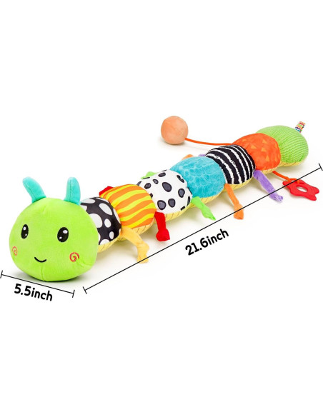 Juguete Sensorial Oruga Musical Melodyinn 50,8 cm Verde Juguete Sensorial Oruga Musical Melodyinn 50,8 cm Verde