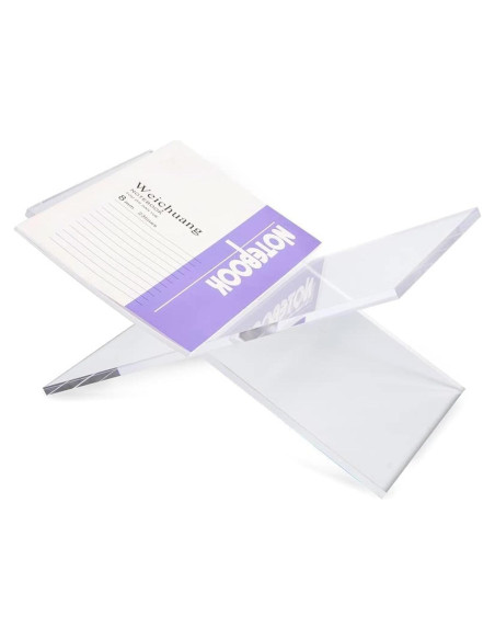 Soporte de Libro Acrílico Amlits Grande para Cocina y Lectura