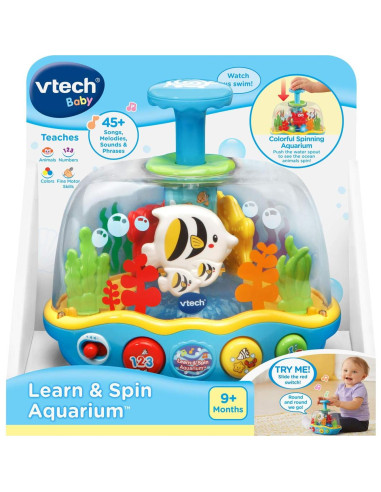 Acuario de Aprendizaje VTech 18.34x12.39 cm para 9 meses
