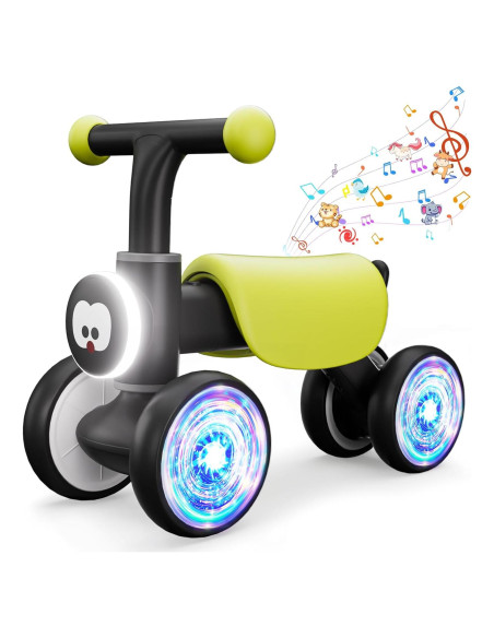 Bicicleta de Equilibrio Colorida Doselie para Bebés 12-24 Meses