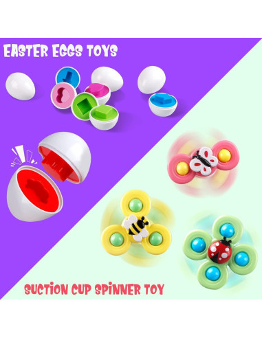 Juguete Montessori 6 en 1 Plunack para Bebés 6-12 meses